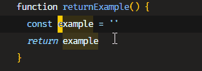 VS Code - Quick Select - Select inside curly brackets 사용 예시